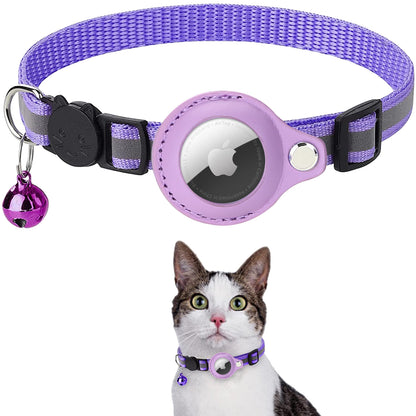 Anti-Lost Apple Airtag Tracker Halsband für Katzen