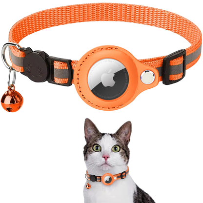 Anti-Lost Apple Airtag Tracker Halsband für Katzen