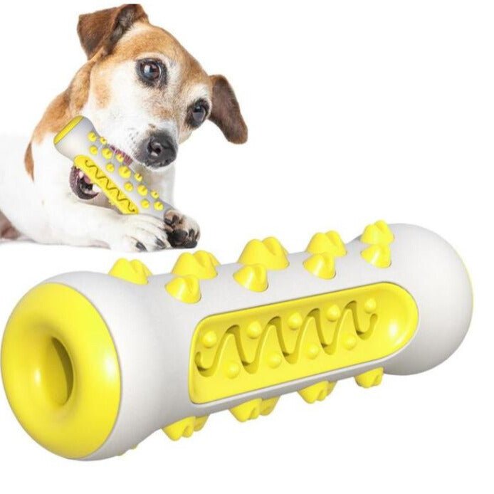 Hundezähne reinigendes Spielzeug - Gelb - Pawmoment