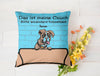 Unsere Couch (Hunde) - Personalisierbares Kissen - Pawmoment